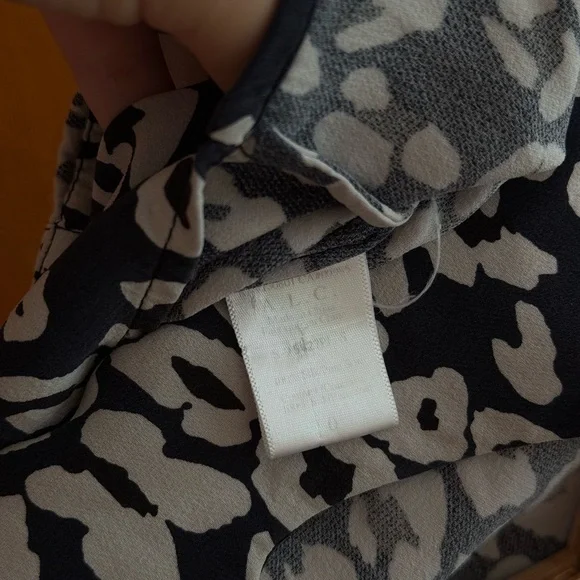 ALC silk leopard print tank - Picture 4 of 5